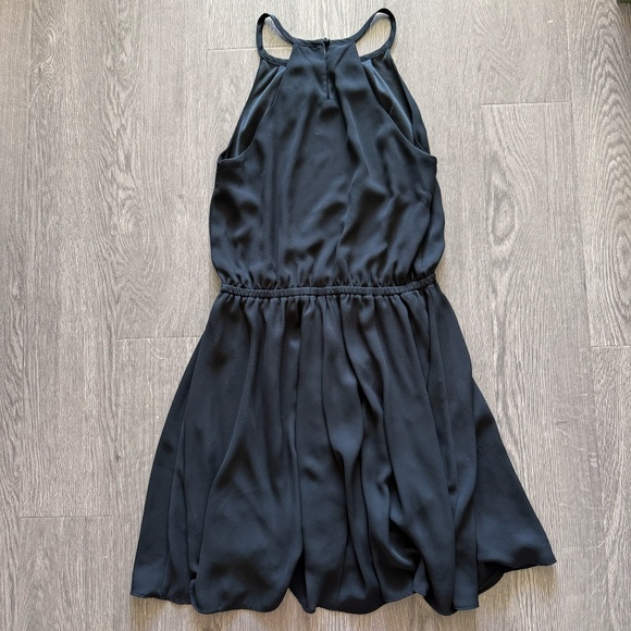 Banana Republic Halter Black Cinched Waist Summer Dress - Picture 3 of 3